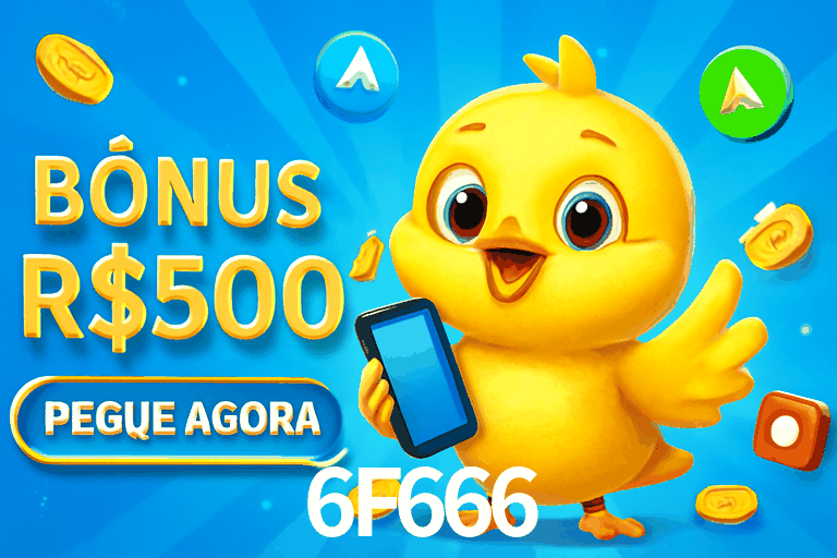 6F666 bônus — painel de promoções no aplicativo