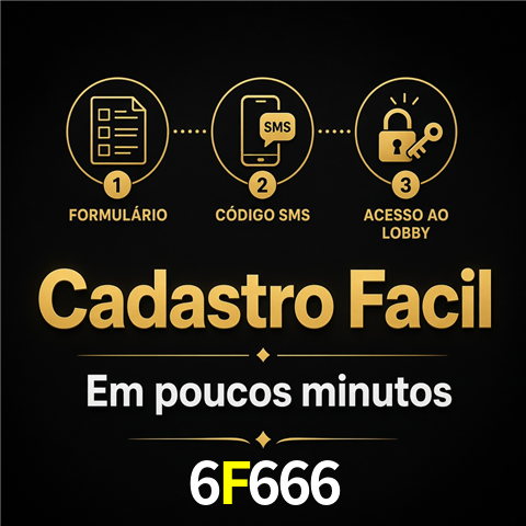 Cadastro em poucos minutos